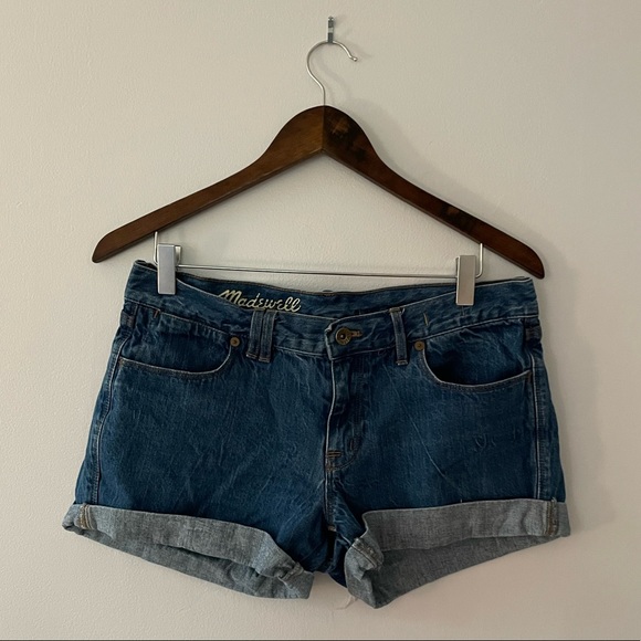 SOLD - Madewell Jean Shorts - Picture 4 of 5